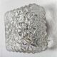 Square ceiling or wall light 1970 space age