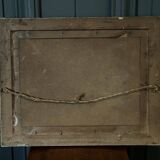 Oil on panel signed still life bouquet of roses 1936