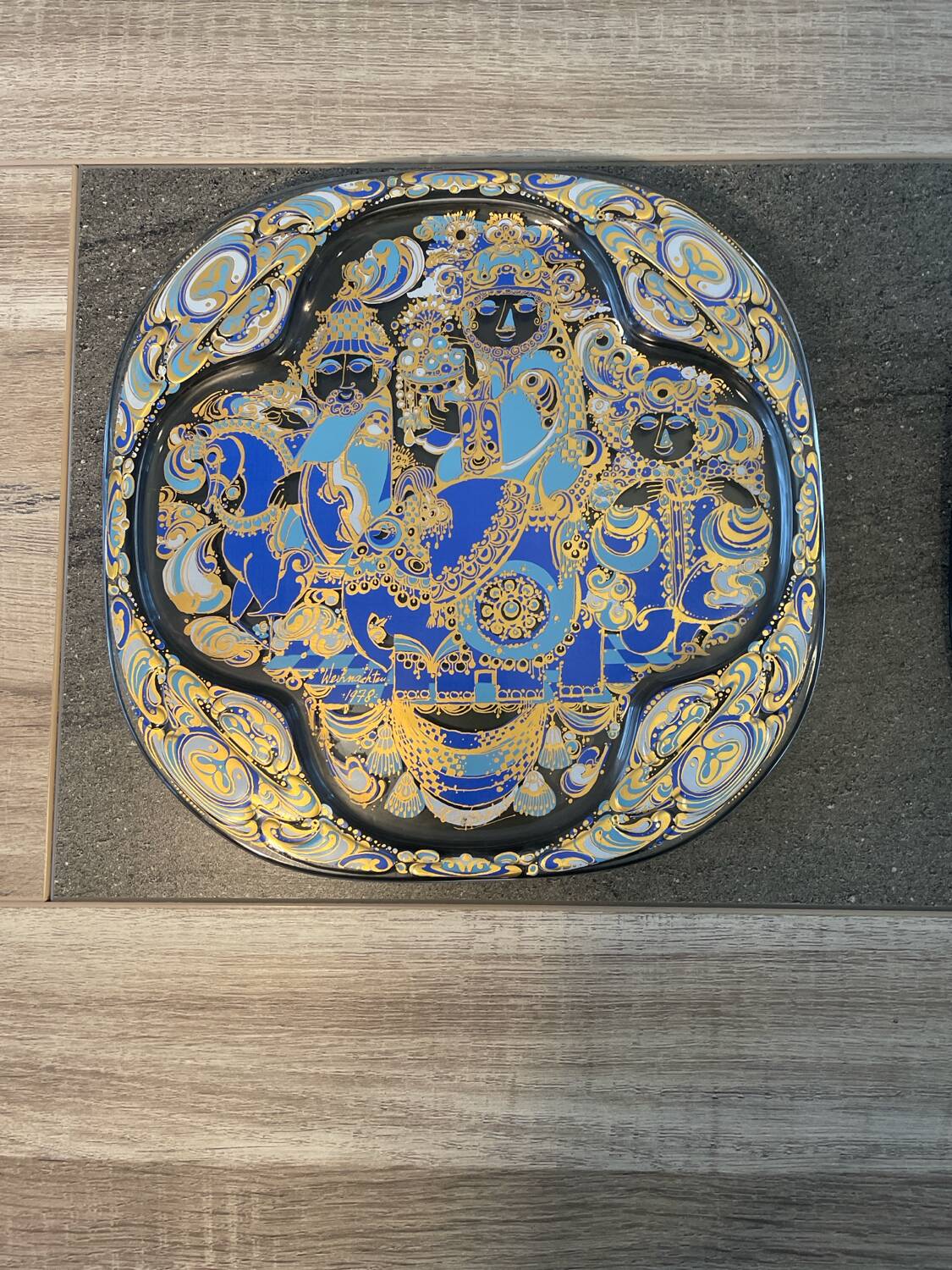 Pair of wall plates Rosenthal Studio Linie – Björn Wiinblad