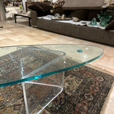 Table basse en verre