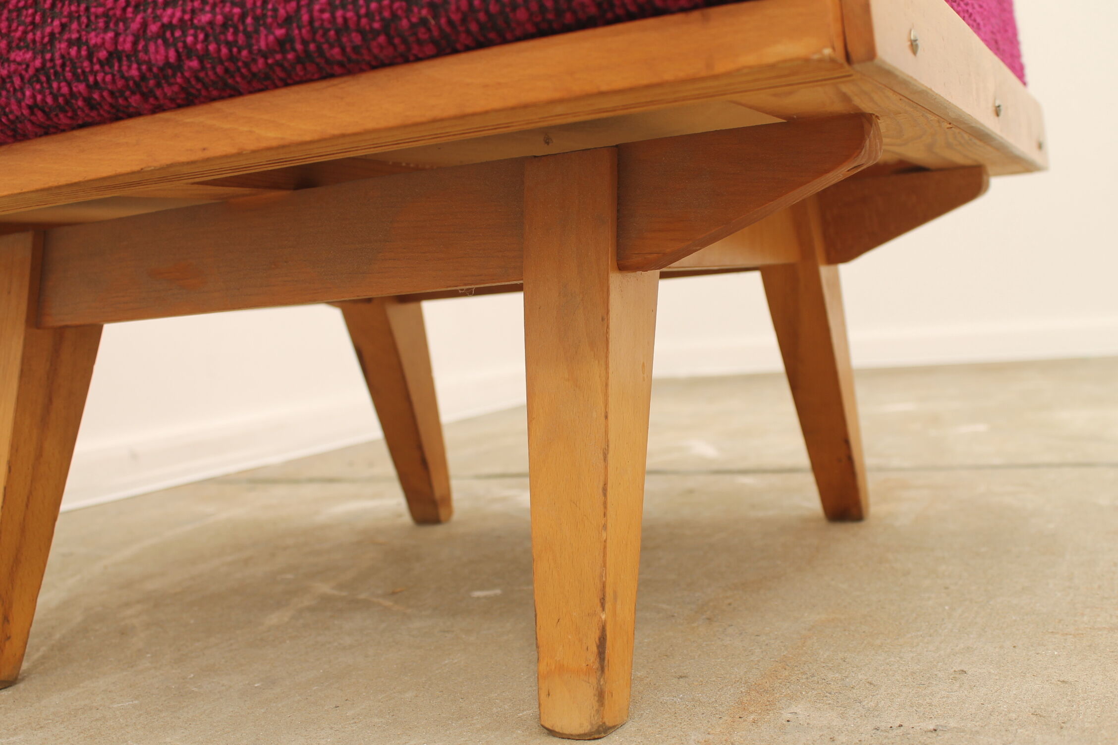 Footstool by Frantisek Jirák for Tatra Nabytok 1960s