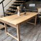 Renovated farmhouse table