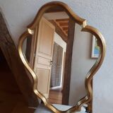Golden mirror 44x58cm