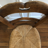 Rustic mulched chair