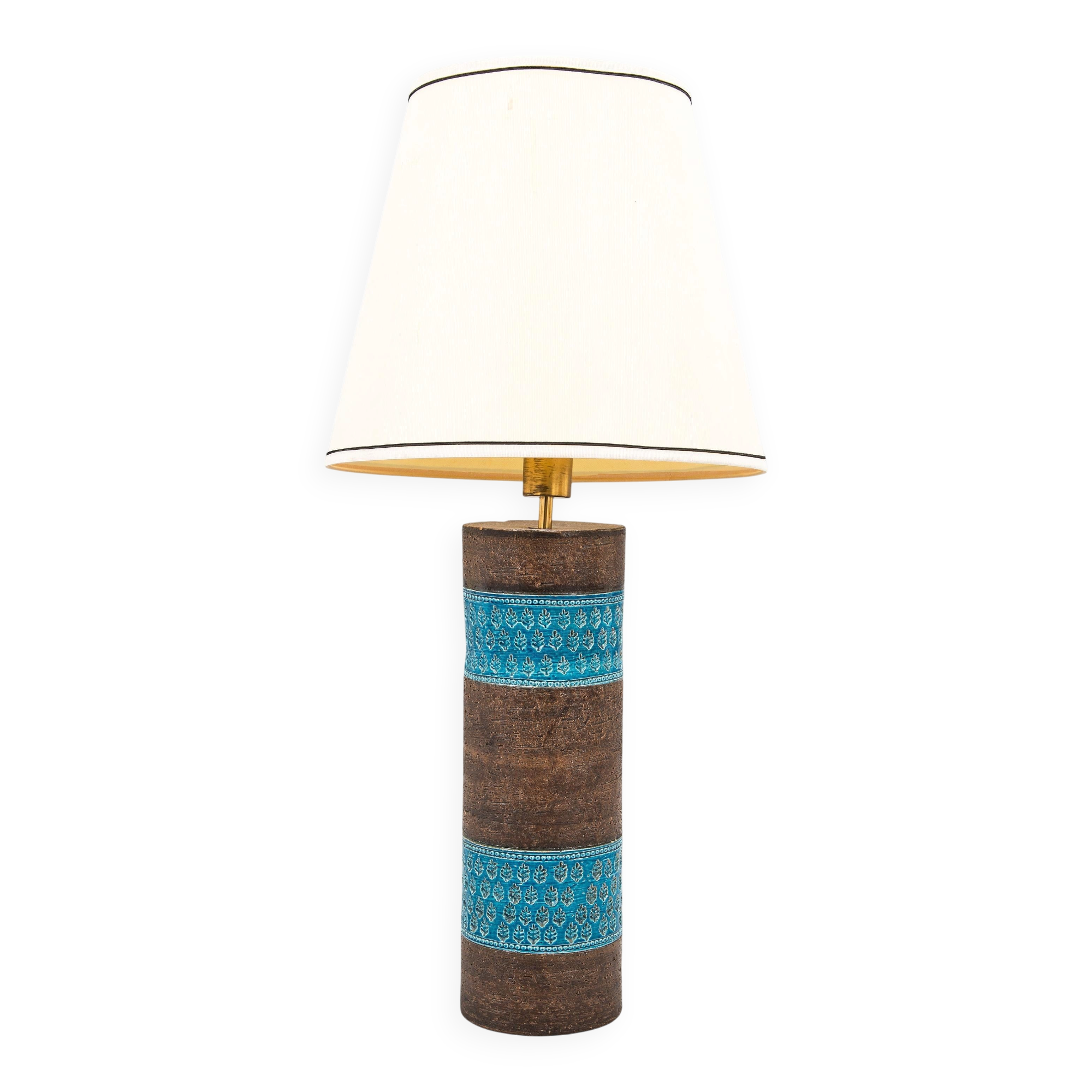 Table Aldo Londi Lamp for Bitossi Ceramic Italy 1960