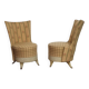 Ensemble de chaises de boudoir françaises