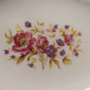 set of 2 vintage dishes