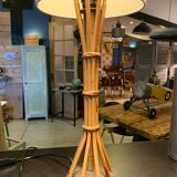 Vintage rattan lamp