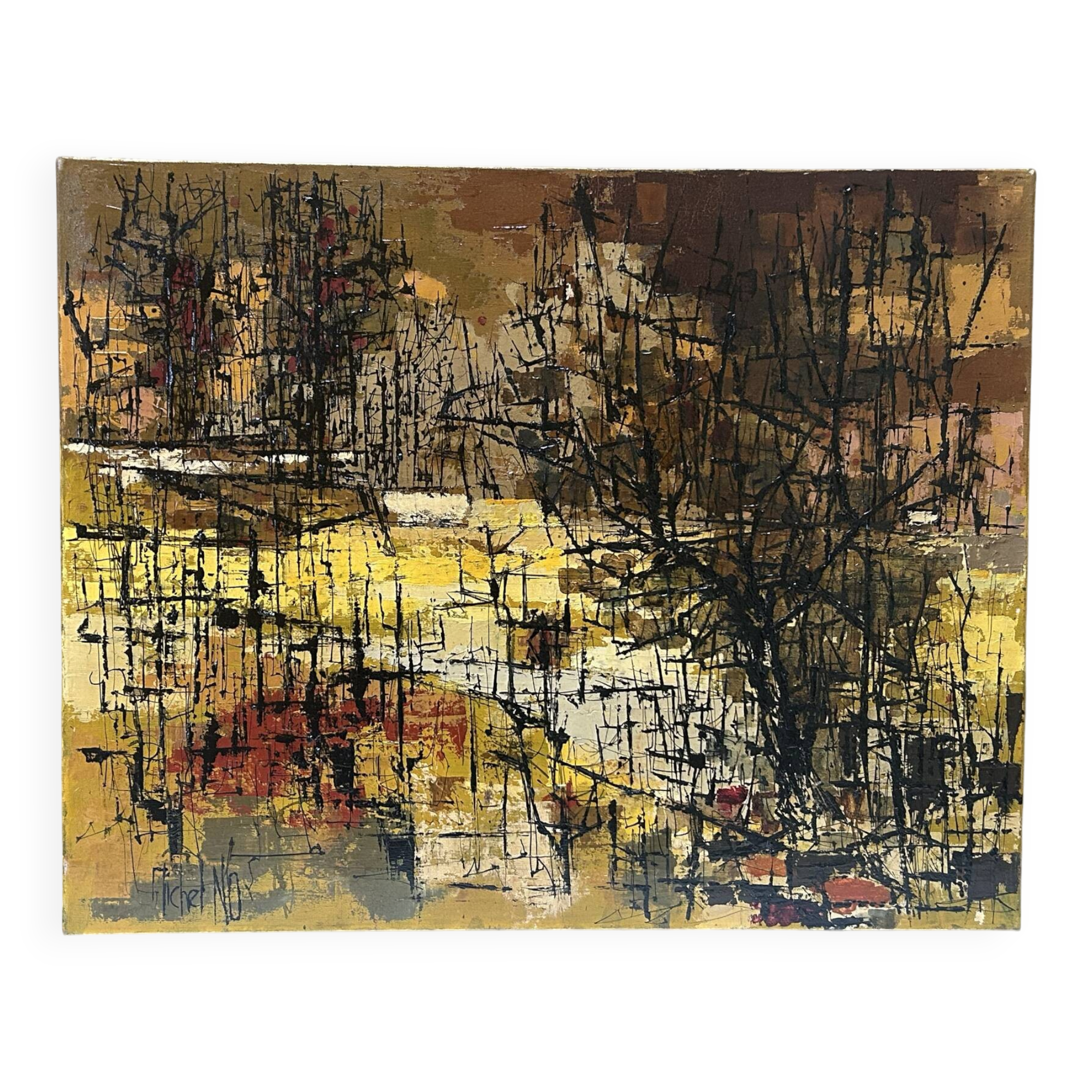Oil on canvas Michel No