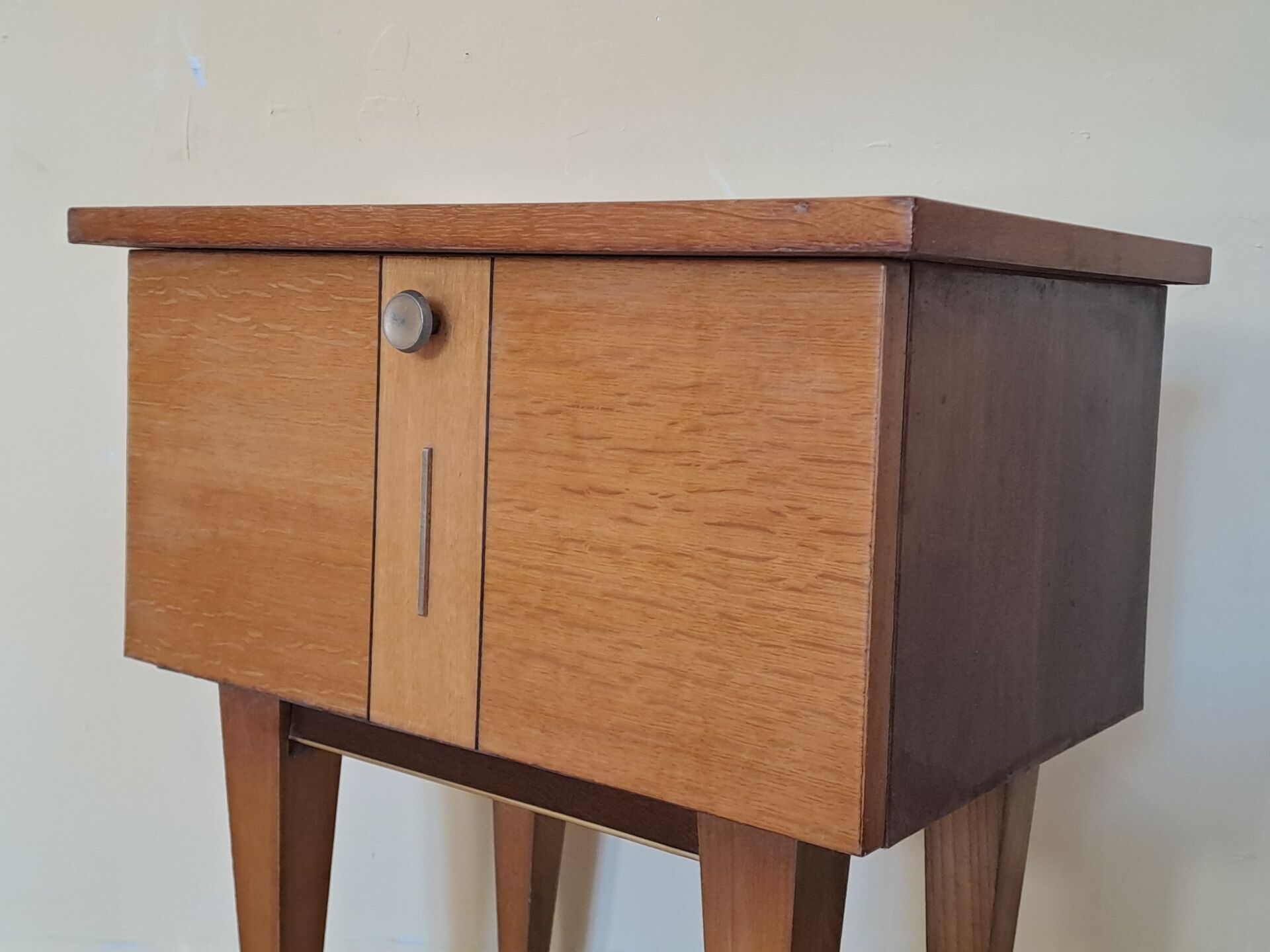 Vintage bedside table France 1950s