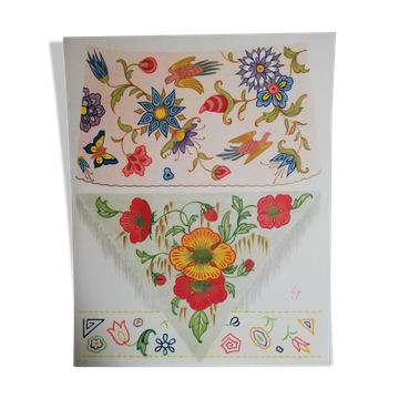 Printed plate 1920s-1930s