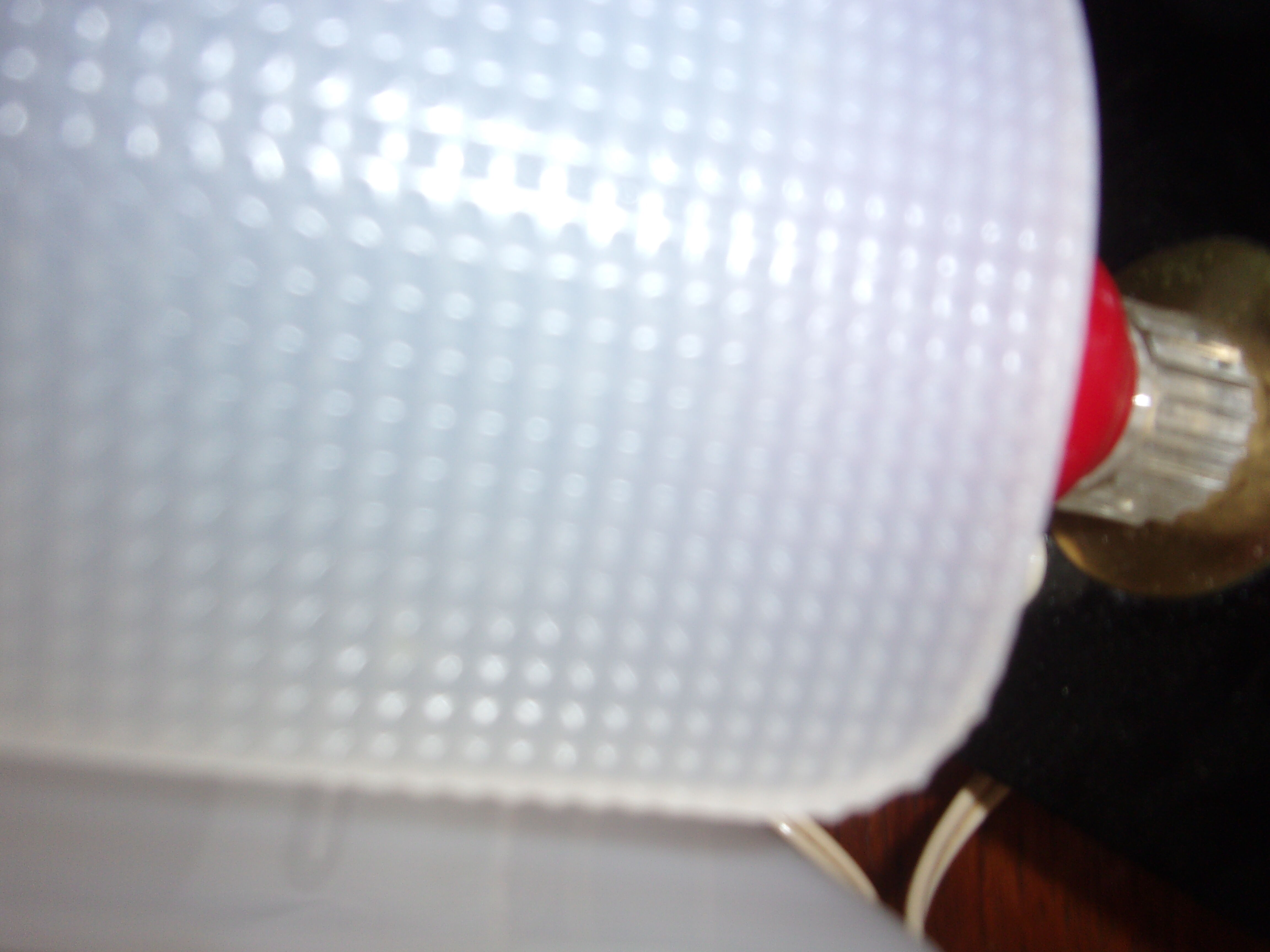 Rockabilly bedside lamp table 1950