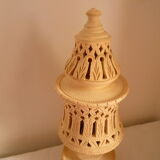 Oriental ceramic lamp