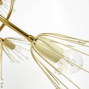 Beautiful brass chandelier by Emil Stejnar for Rupert Nikoll