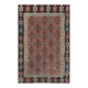 Vintage Turkish kilim, handwoven, 177x280 cm.