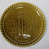 Set of 4 Dessert plates Gien Barbotine