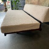 Scandinavian style daybed bench