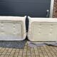 Ligne Roset Togo 3-seater and 2 x 2-seaters in beige corduroy.