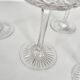 Set of 5 crystal champagne glasses from Saint-Louis | Gavarni model