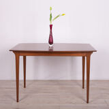 Teak extendable dining table from mcintosh, 1960