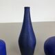 Set of 3 ceramic studio pottery vase by Gerhard Liebenthron, Germany, 1960s