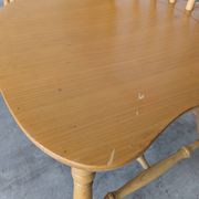 Chaise de salle à manger de style Windsor vintage : cuisine de ferme rustique