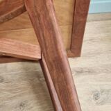 Table basse style scandinave années 50 palissandre