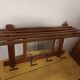 Wall coat rack with mirror