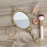 Vintage brass mirror to install
