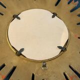 Miroir soleil œil de sorcière vintage années 1960