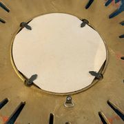 Miroir soleil œil de sorcière vintage années 1960
