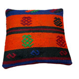 Vintage turkish kilim cushion cover 40 x 40 cm