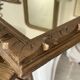 Miroir Art déco en bois doré 74x61