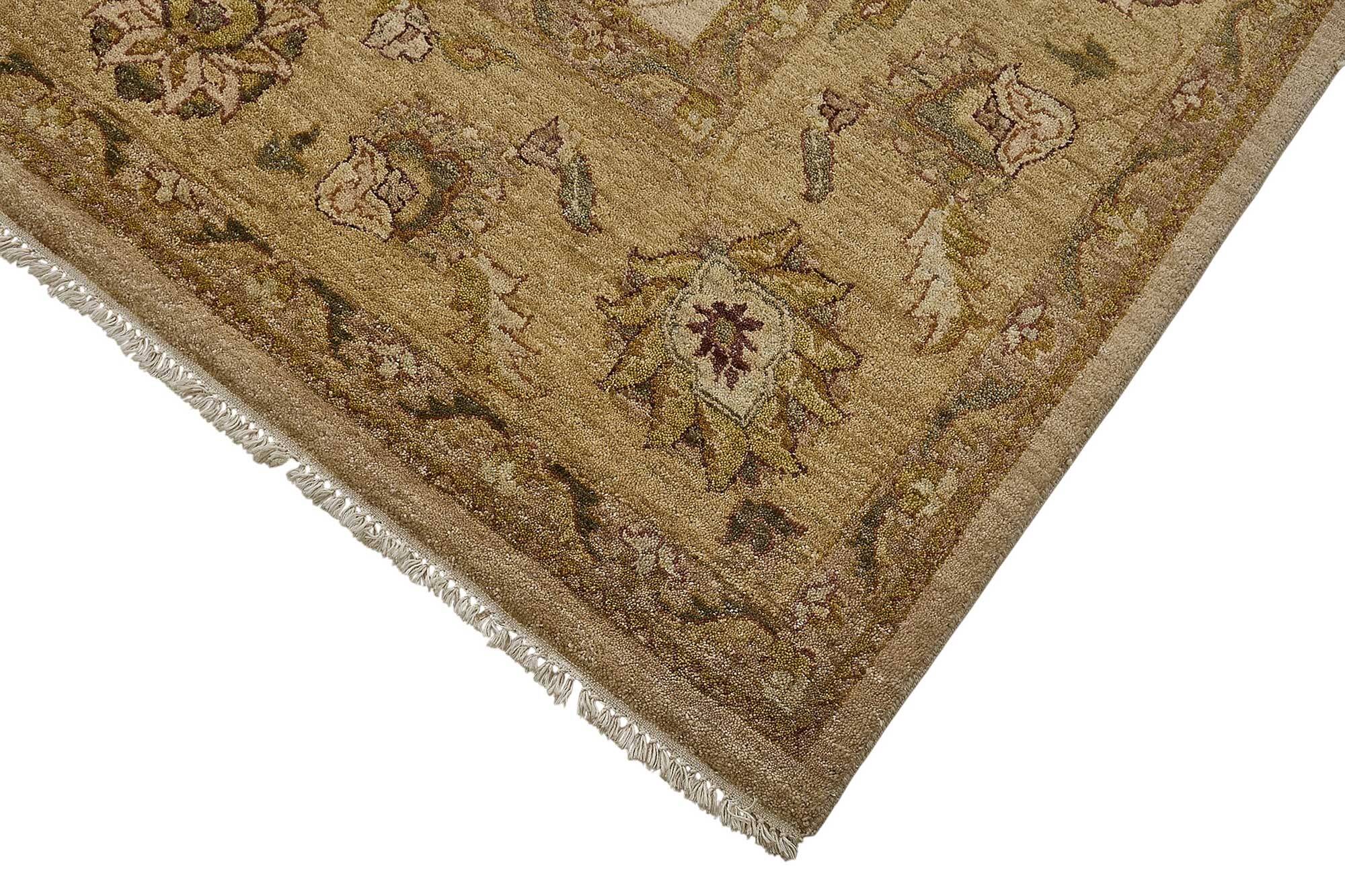 Turkish Handknotted Wool Oushak Rug 275 cm x 366 cm