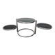 Table d'appoint plateaux pivotants Leitmotiv 1970s