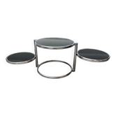 Leitmotiv 1970s rotating tray side table