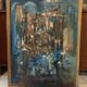 Pierre Malrieux 1920-2022 "Abstraction" Oil on Panel - Cap Ferret 1975
