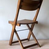 Ensemble de 4 chaises pliantes du milieu du siècle