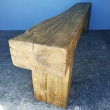 Bench in solid wood