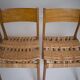 Set of 6 GESSEF chairs published by Consorzio Sedie Friuli, Italy, 1970s.