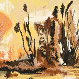 Aubusson carpets from the Robert Four workshops "Haiti" byGEMMANICK