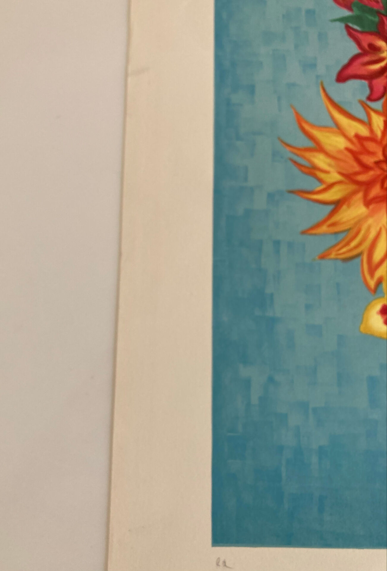 Lithograph signed in pencil by Gabriel Zendel.
