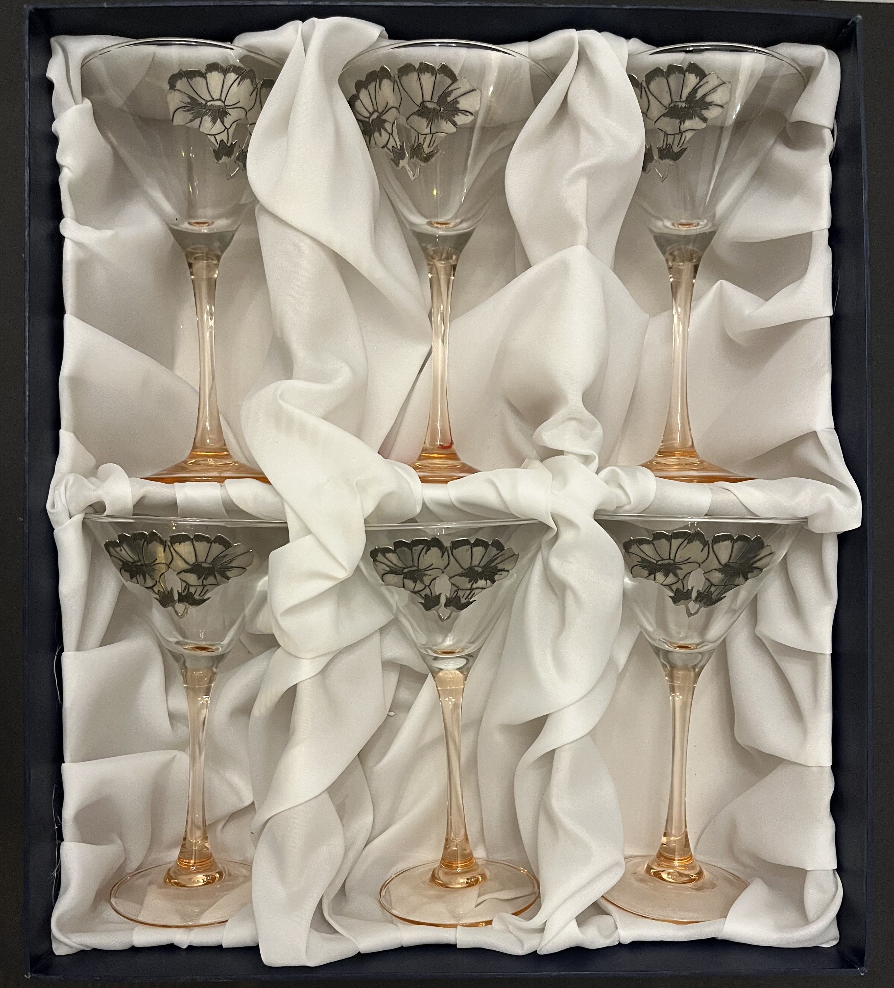 6 verres à cocktail
