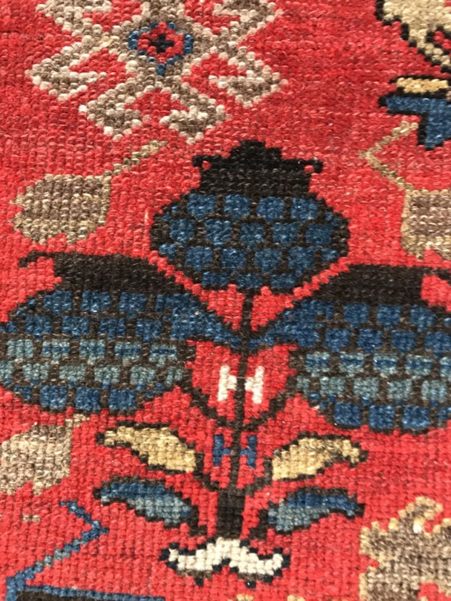Former carpet Persian Malayer 19th century handmade 134 X 185 CM