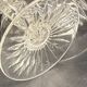 Baccarat, Epron service, set of 6 champagne glasses, lot no. 2