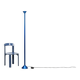 Eco floor lamp by Maggiori & Marco Zanuso Jr ed. Oceano circa 1980