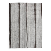 Tapis kilim vintage turc du milieu du siècle moderne, 170x230 cm