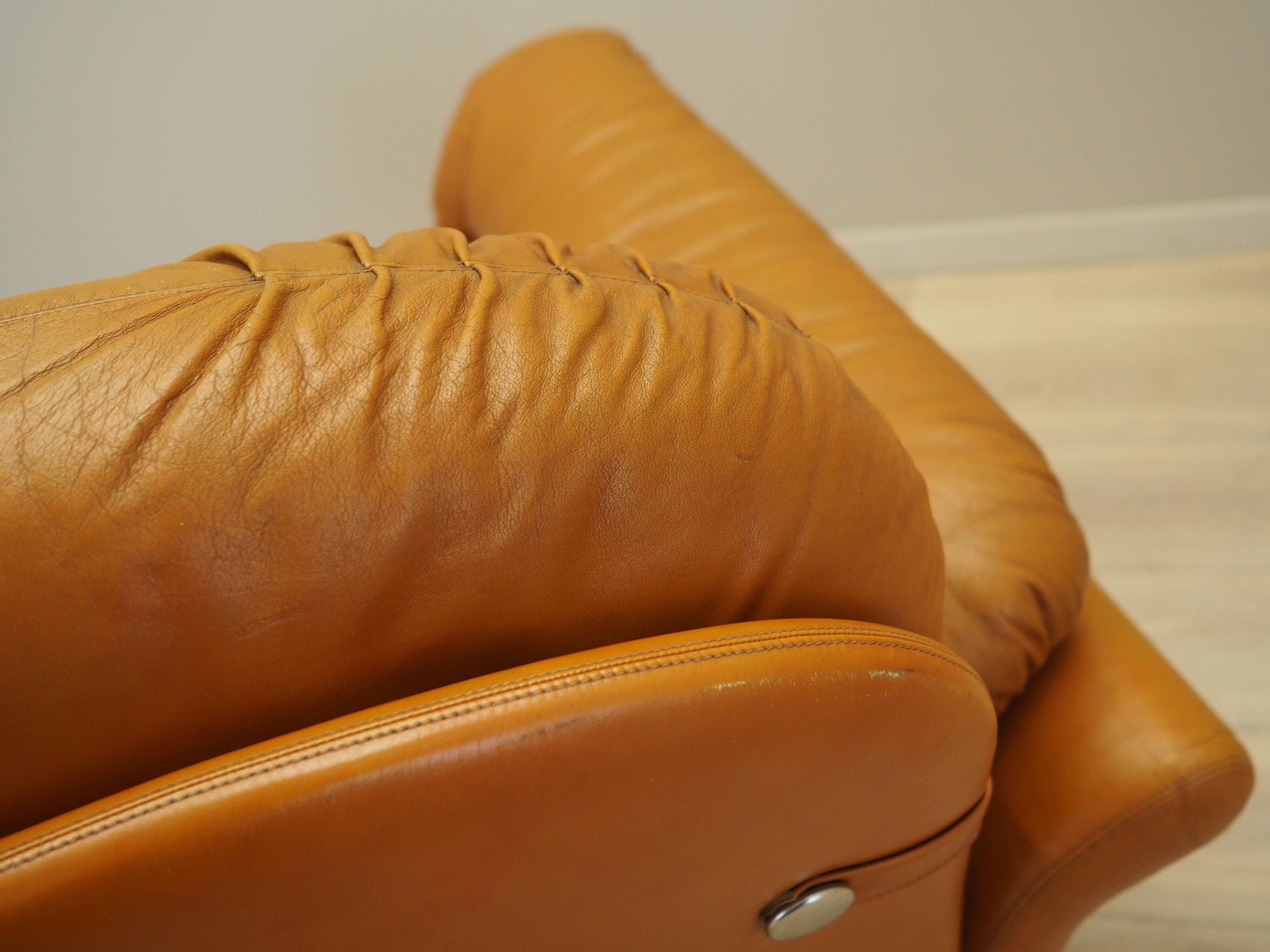 Orange armchair, Space Age design, 1960s, production: Italy