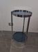 Italian Retro 70’s Chrome and Blue Glass Table