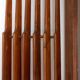 Vintage wooden room divider - 1960s